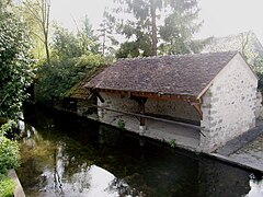 Le lavoir sur l’École à Dannemois.