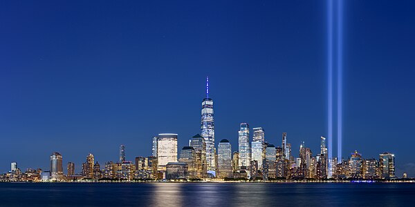 Tribute in Light, by King of Hearts