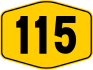 Federal Route 115 shield}}