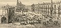 Plaza de Santo Domingo in 1883 by Thomas Brocklehurst.[9]