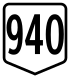 Route 940 shield