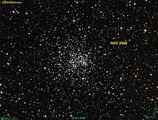 散開星団NGC2506。