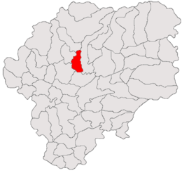 Năsăud – Mappa