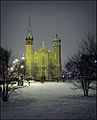 YOld St. Patrick's Church (Chicago, Illinois) at night