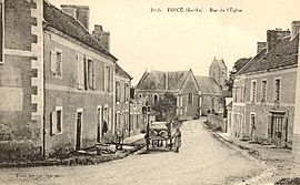 An old view of Piacé