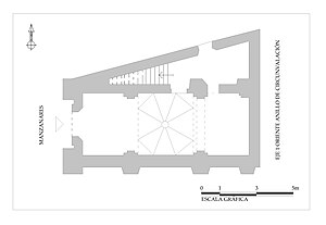 Plano de la capilla