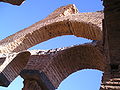 Arches préservées de l'église.