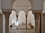 Room at the Baños del Almirante, a historic Andalusi bathhouse in Valencia, Spain (c. 1320)[citation needed]