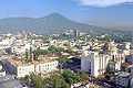 View of San Salvador Volcano from downtown San Salvador
