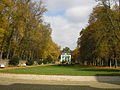 Oktober: Herbstlicher Schlosspark beim Neuen Schloss in Bad Lobenstein