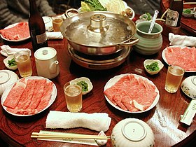 Prepared for shabu-shabu