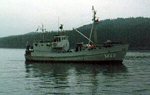 HMS Svartlöga 1977.