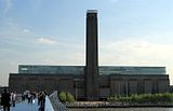 Vue de l'avant du Tate Modern.