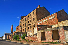 The Tiger Oats building in Moorreesburg, previously home to Tiger Brands.