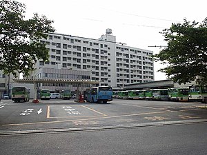 都営バス千住自動車営業所（国道4号線側）