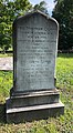The headstone of Tristram Gilman, the fourth pastor of the former Meetinghouse under the Ledge