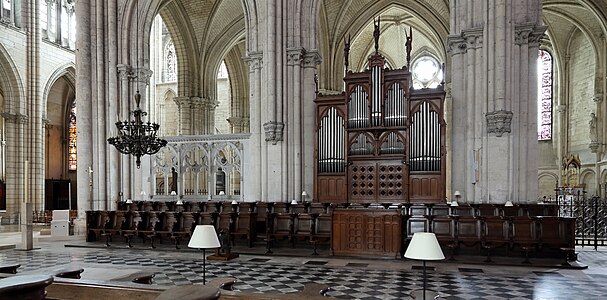 The choir organ