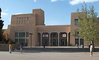 Zimmerman Library at The University of New Mexico