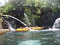 Lazy River décorée à Waterbom Park, à Bali.