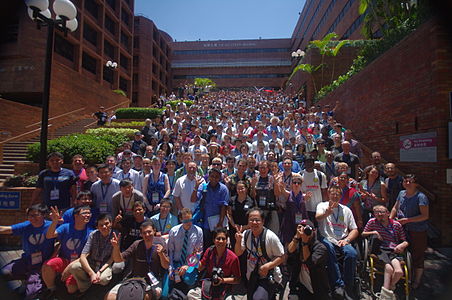 The Wikimania international conference at Hong Kong Polytechnic University, 2013