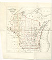 Image 91865 map Wisconsin prepared by Increase Lapham (from History of Wisconsin)