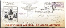 CAM 33 Air Mail Cover Autographed by Ovington and Hitchcock 1930