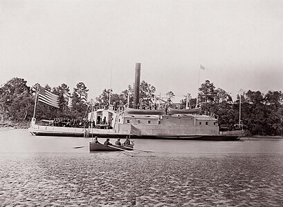 USS Commodore Perry, by Timothy H. O'Sullivan (restored by Adam Cuerden)