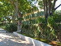 the house, built in 1785,and a spring-fed basin and fountain at the Domaine de Baudouvin