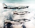 F-4Js intercepting a Soviet Tu-95 in 1977