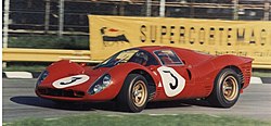 s/n 0856 at 1000km Monza, 1967