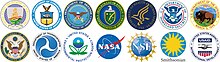 symbols of the 13 federal agencies
