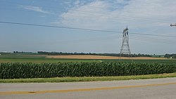 Fields northwest of Wheatland