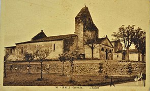 L'église vers 1920