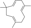 Humulene, found in hops.[5]