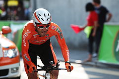 Iván Velasco bei der Tour de Romandie 2011