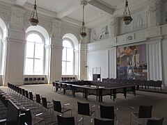 Landstinget chamber in Christiansborg Palace in 2018