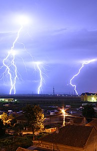 Lightning, by Mircea Madau (edited by paulcmnt)