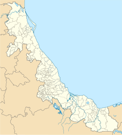 Hueyapan de Ocampo is located in Veracruz