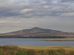 Cerro de San Pedro, uno de los montes-isla de la sierra