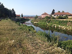 Jablanica river in Pečenjevce.