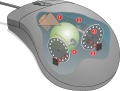 Mouse mechanism cutaway