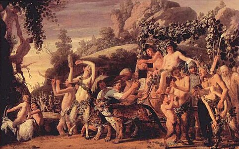 Le Triomphe de Bacchus (1624) Mauritshuis