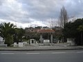 Monumento ao Camiñante Descoñecido en Barallobre.