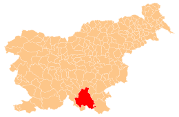 Kočevje – Mappa