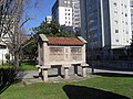 Grenier galicien ornemental au sud-est de la place