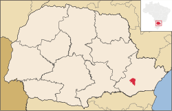 Location of Araucária