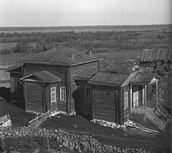 Новая церковь Великомученицы Варвары (1898 года постройки) в 1943 году