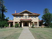 The Salim Ackel House was built in 1920 and is located at 94 E. Monte Vista Street in Phoenix. It was listed in the National Register of Historic Places in 1994, reference number 94000574.