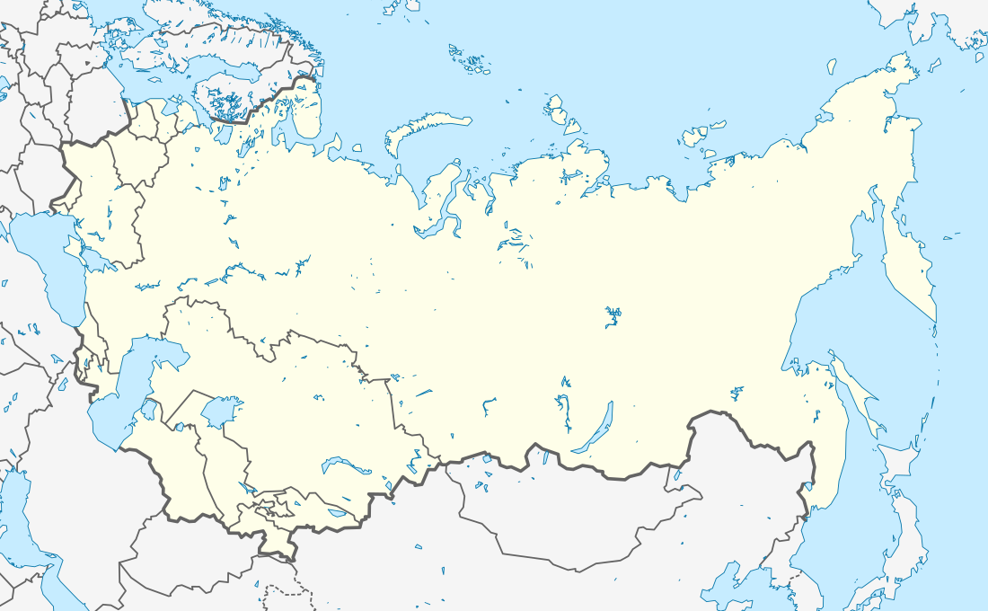 1991 Soviet First League is located in the Soviet Union