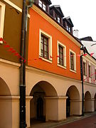 Arcades de style Renaissance du Rynek.